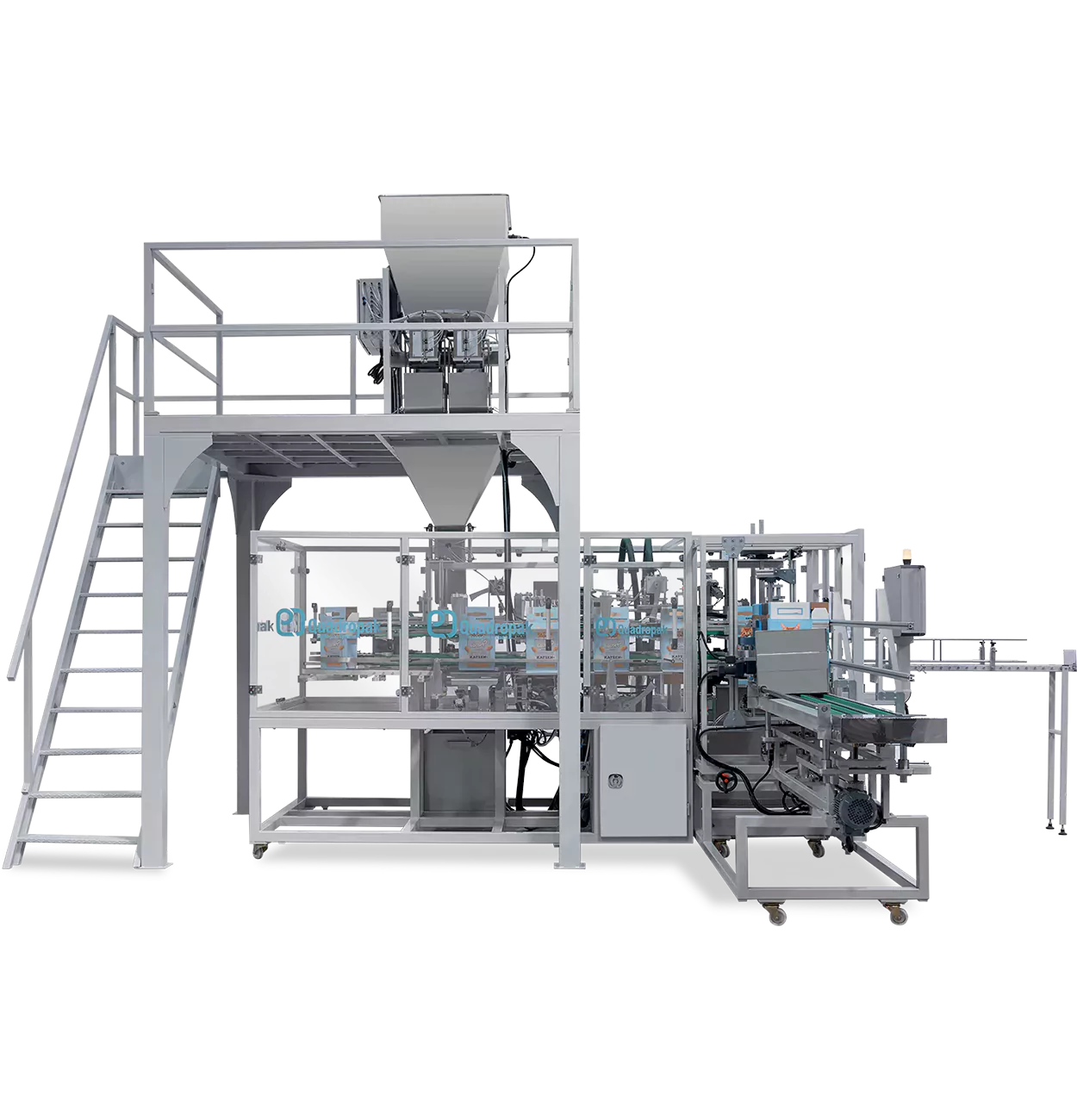 4-Weigher Fully Automatic Vertical Box Filling Machine