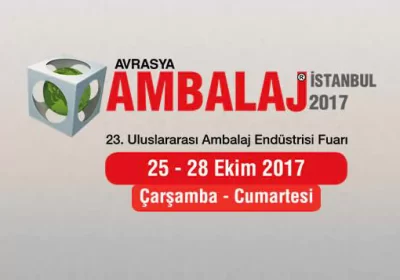 2017 Avrasya Ambalaj Fuarına Katılıyoruz.